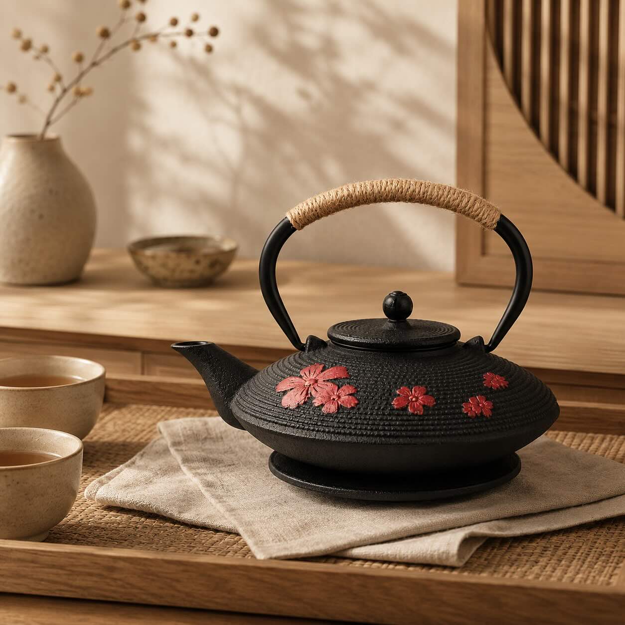Théière Kobu · set tetsubin kung-fu