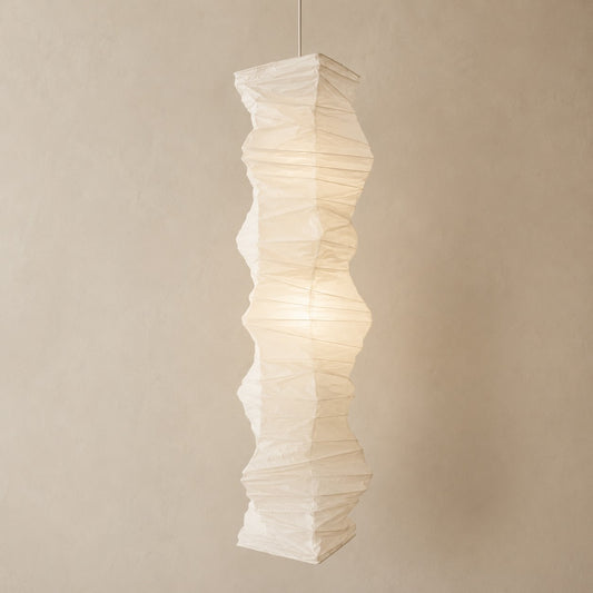Lanterne Yuki · suspension papier neige