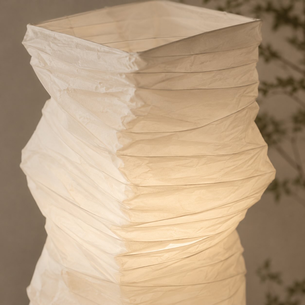 Lanterne Yuki · suspension papier neige