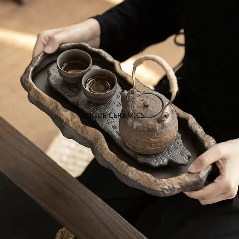 Bougeoir en grès · céramique artisanale japandi