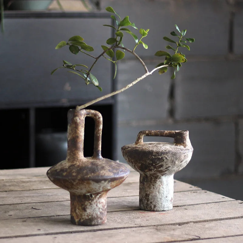 Bougeoir en grès · céramique artisanale japandi