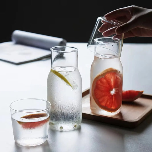 Carafe Futari · chevet et verre