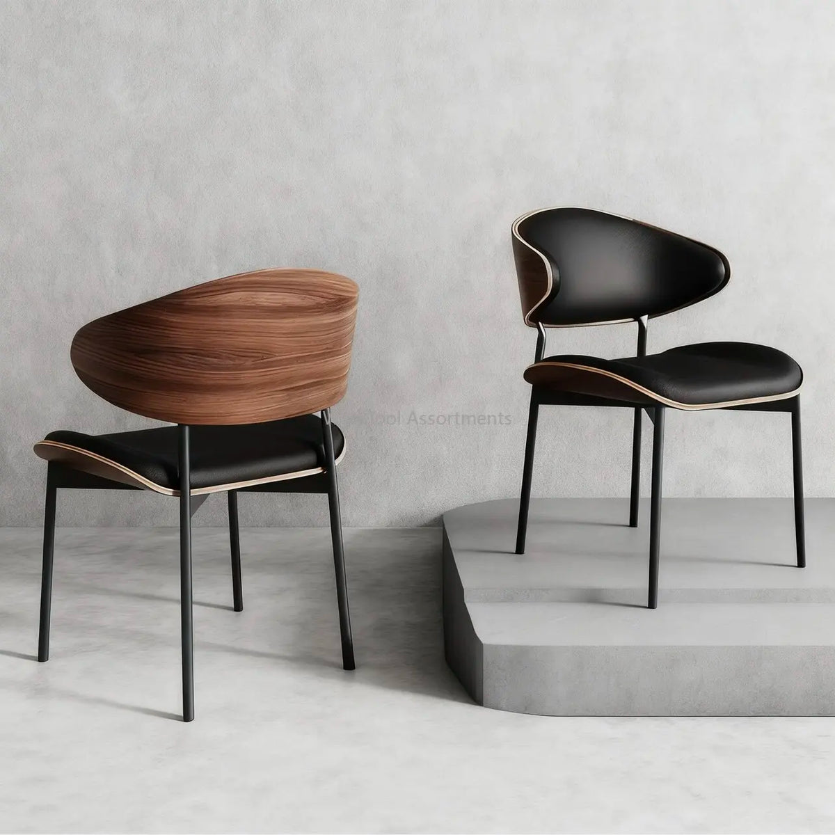Chaise Yasuragi · bois courbé japandi