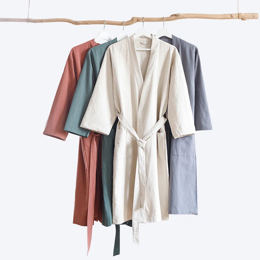 Kimono Yū · coton-lin homme