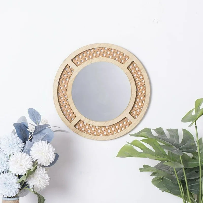 Miroir Tsu · rotin imitation