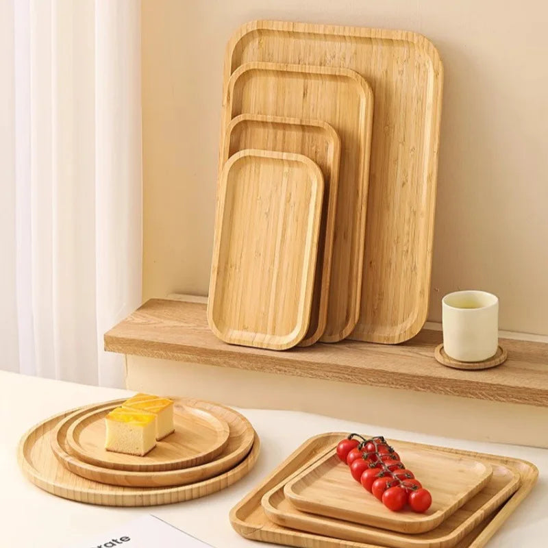 Plateau Asa · petit-déjeuner bambou
