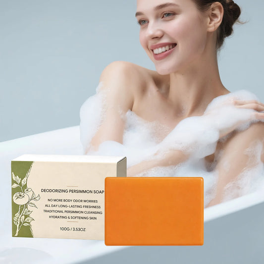 Savon Kaki · persimmon thé vert