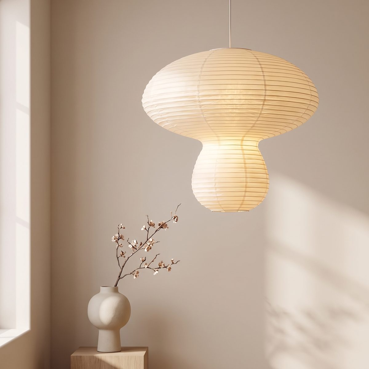 Suspension Andon en papier, lanterne japonaise